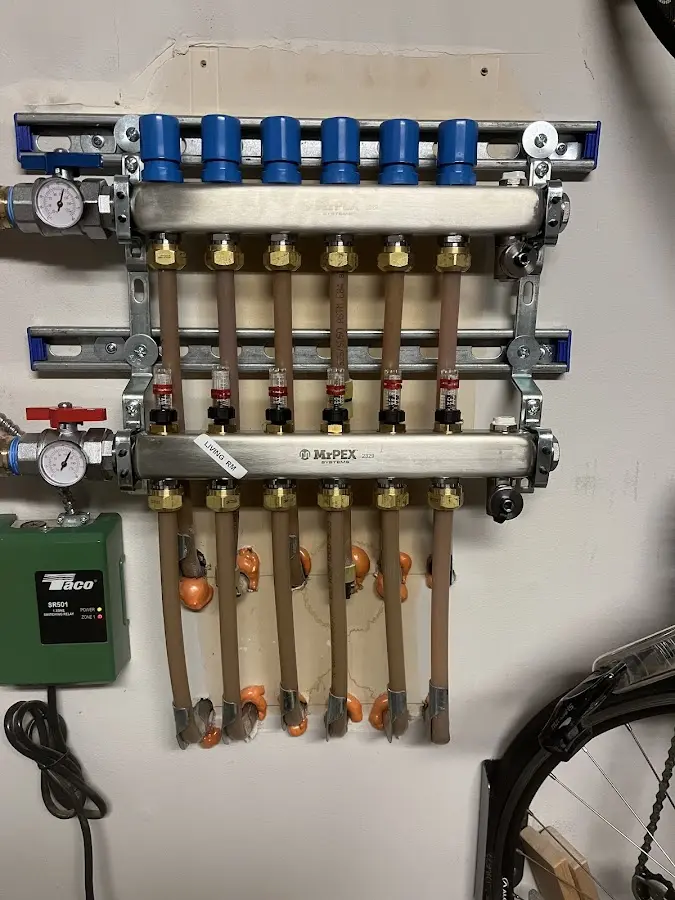 Plumber performing Leak Detection at a residential property in Midland